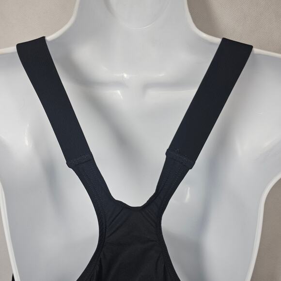 Speedo Power Plus LZR Fit Thick Strap Black Performance Swimsuit Size 14 - Picture 6 of 13